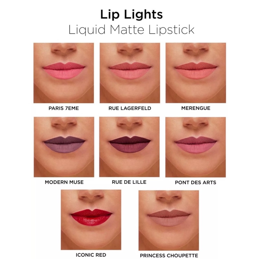 KARL LAGERFELD + MODELCO Lip Lights Matte Lipstick - Picture 5 of 7